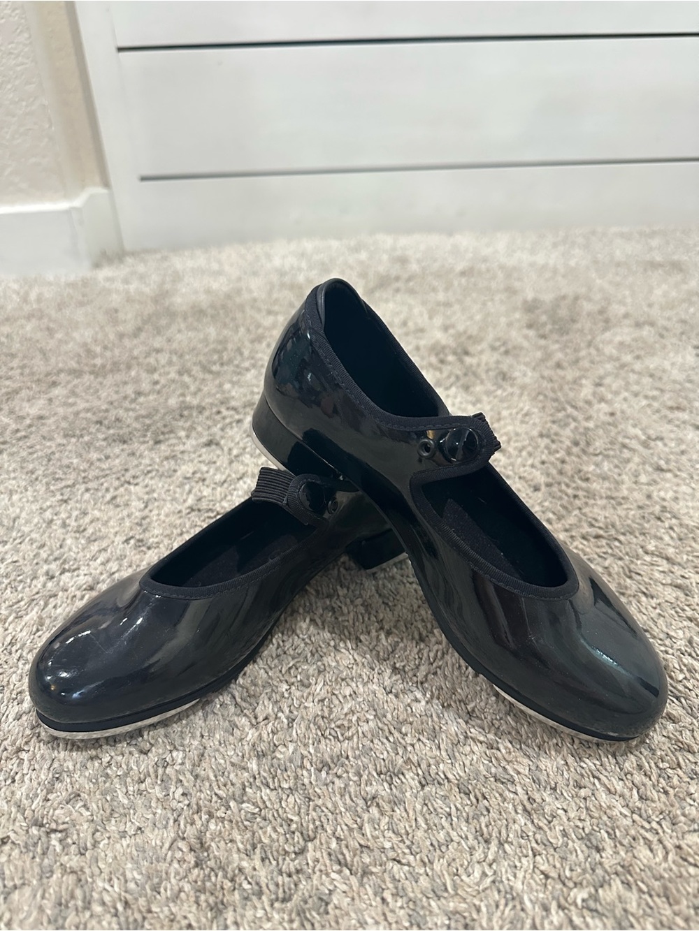 Black Patent Dance/Tap shoes
